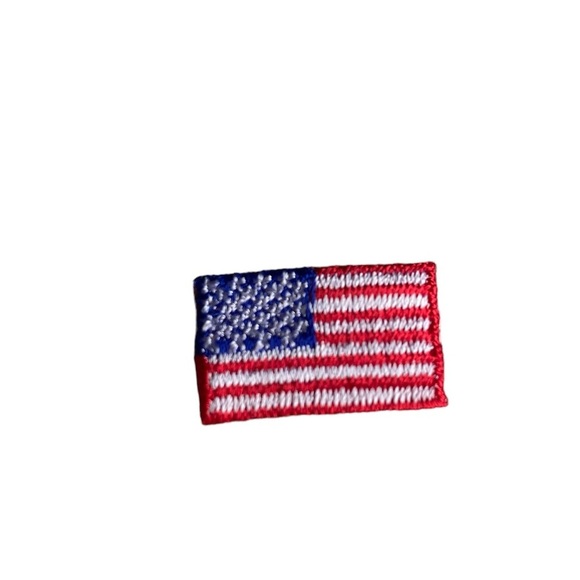 New!Any 2/$18 4 Iron On American Flag Patches - Picture 5 of 7